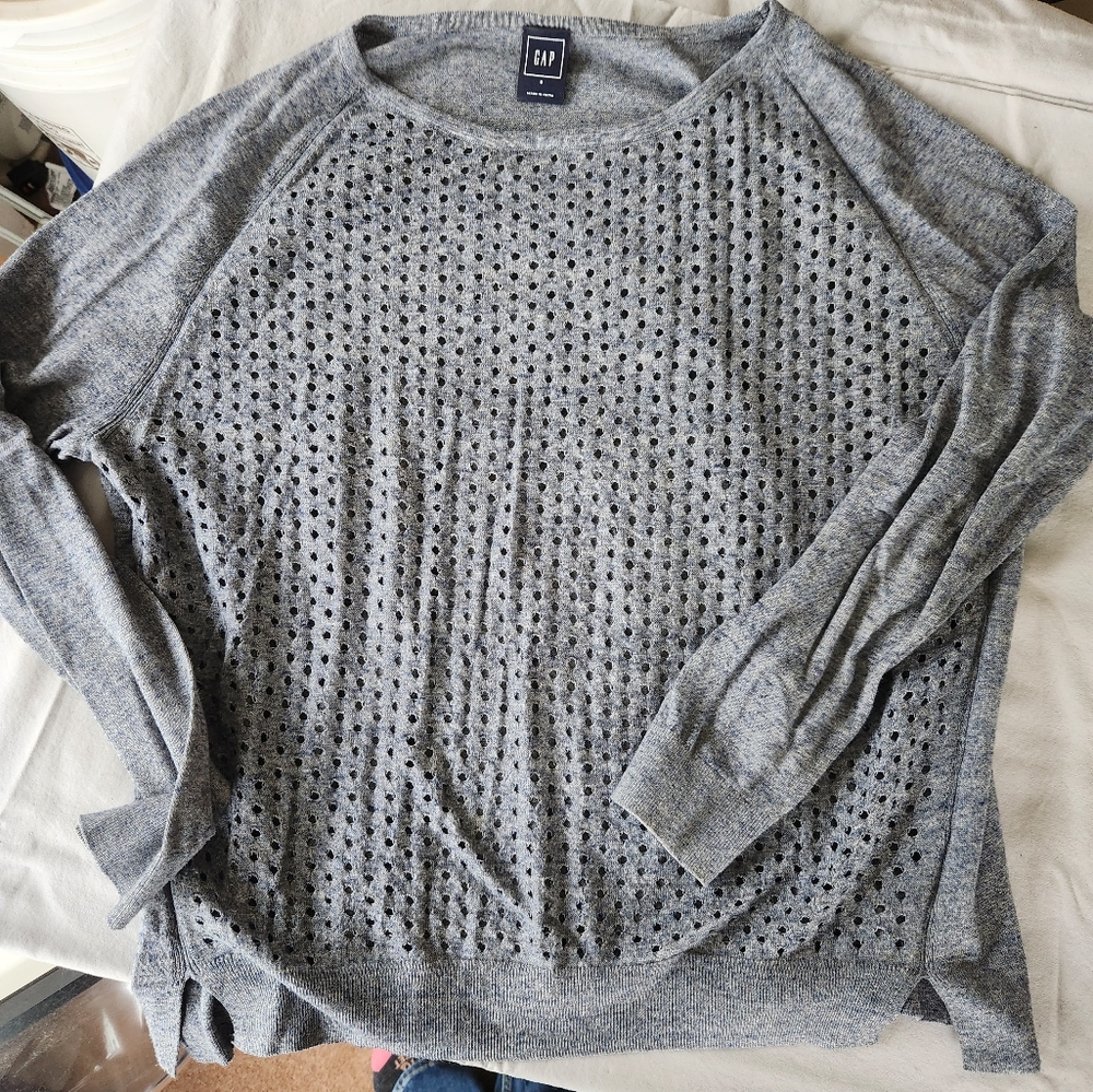 Gap lightweight cotton blend sweater